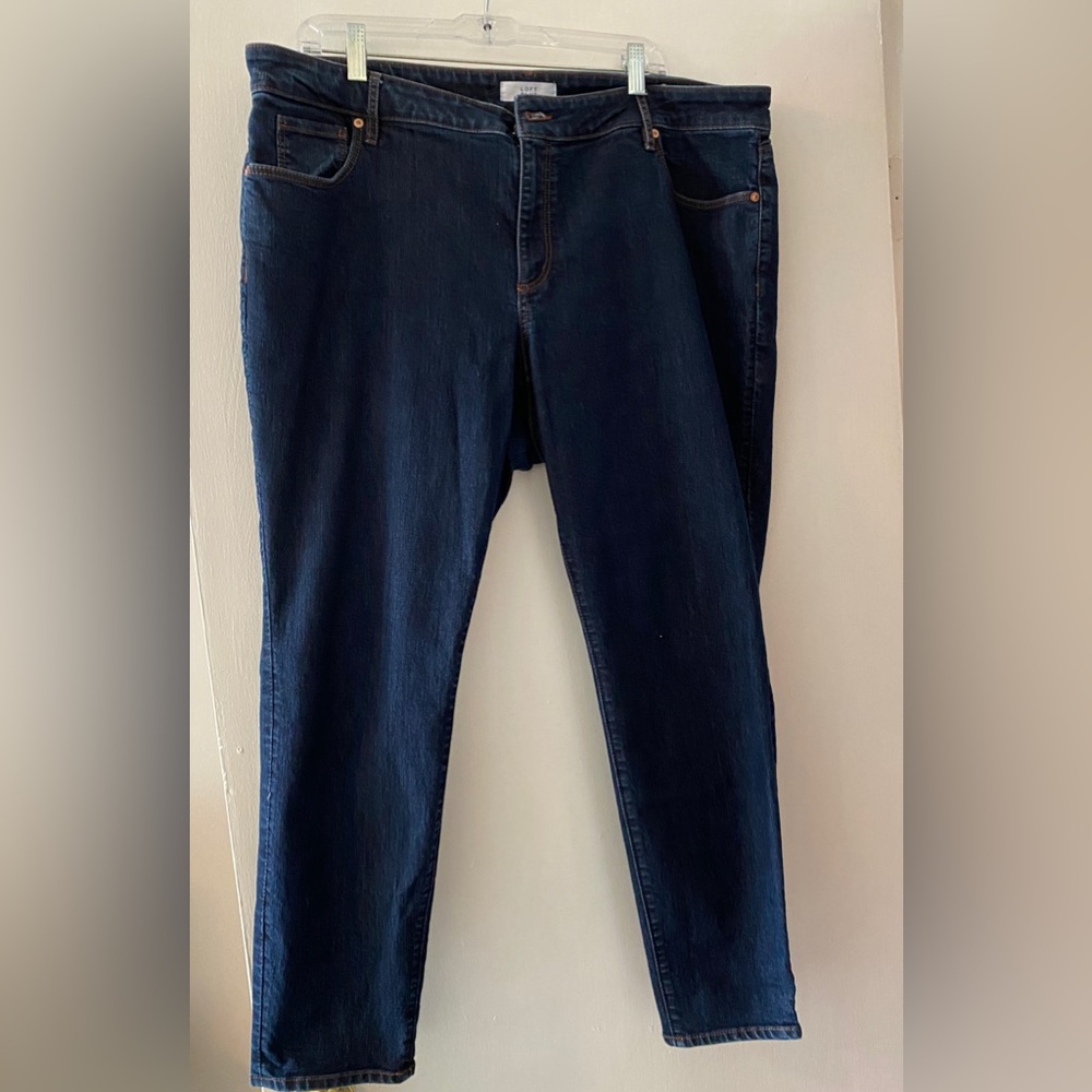 Loft Dark Blue Jeans